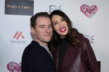 Model Mom photographer Rochelle Brodin and guest attends Max Events Presents Models of Comedy at SIXTY Beverly Hills, Los Angeles, CA November 17, 2023