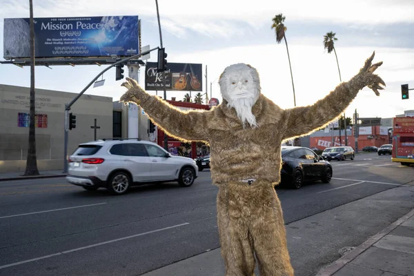 Bigfoot Alias Staunch Nimmt Der Billboard Enthüllungsparty Zum Oscar Film — Stockfoto