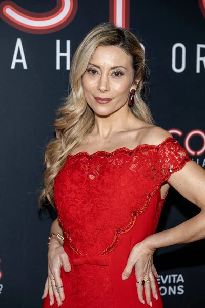 意大利女演员Antonella Salvucci出席了2023年12月8日在洛杉矶Laemmle Noho 7电影院举行的Los Angeles Cosplay Film Premiere Lost Cos — 图库照片