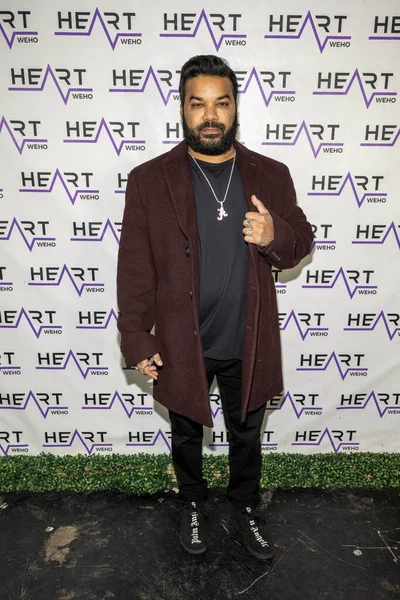 演员艾德里安 Adrian Dev 出席了2023年12月9日在洛杉矶西好莱坞Weho夜总会 Heart Weho Night Club 举行的由G 麦克主演的J — 图库照片