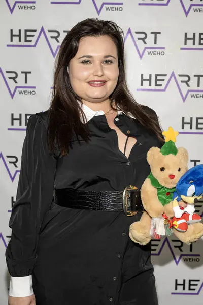 2023年12月9日 音乐人Laetitia Sam在洛杉矶西好莱坞的Heart Weho Night夜总会参加了J Michael Arnoldi Birthday Bash Toy — 图库照片