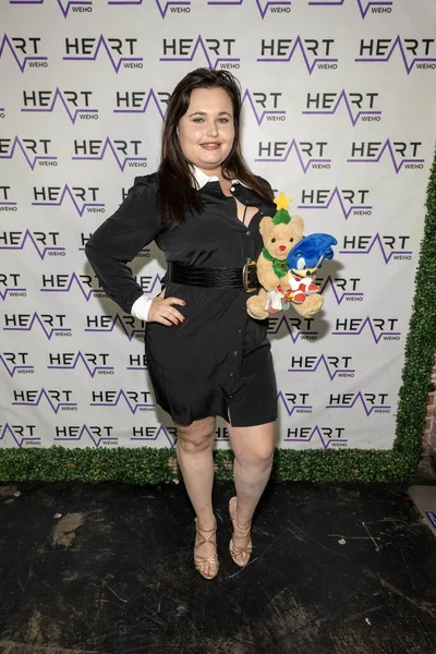 2023年12月9日 音乐人Laetitia Sam在洛杉矶西好莱坞的Heart Weho Night夜总会参加了J Michael Arnoldi Birthday Bash Toy — 图库照片