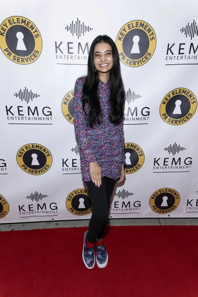 Şarkıcı / söz yazarı Pooja Kylasa, Key Elements PR ve KEMG Entertainment sunumu 2024 Kick off Concert at The Fas Lounge, Los Angeles, CA, 19 Ocak 2024