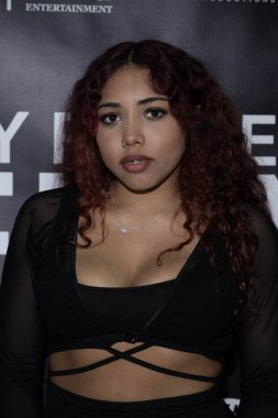 Şarkıcı Anica Rose, Look Cinema Glendale, Los Angeles, CA, 30 Ocak 2024 'te 