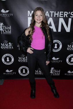 Dansçı Victoria Belle Umbs, 30 Ocak 2024 'te Look Cinema Glendale, Los Angeles' taki 