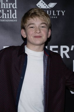 Aktör Kaido Lee Roberts, 30 Ocak 2024 'te Look Cinema Glendale, Los Angeles' ta 