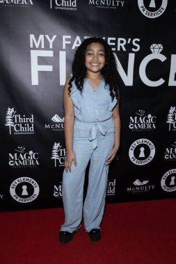 Şarkıcı Ayla Rae Neal, 30 Ocak 2024 'te Look Cinema Glendale, Los Angeles' ta 