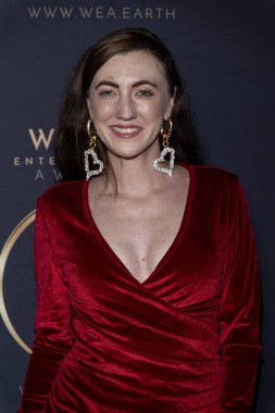 Aktris / şarkıcı Amber Martinez, The Soiree tarafından The Bourbon Room, Los Angeles, CA 'da sunulan 2024 World Entertainment Awards Afterparty' a katıldı.