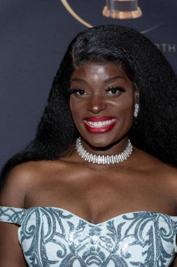 Aktris Nimi Adokiye, The Soiree tarafından The Bourbon Room, Los Angeles, CA 'da sunulan 2024 Dünya Eğlence Ödülleri' ne katıldı.