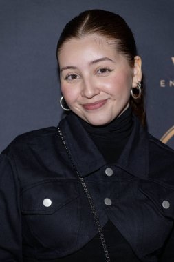 Aktris Maya Ixta Delgado, The Soiree tarafından The Bourbon Room, Los Angeles, CA 'da sunulan 2024 Dünya Eğlence Ödülleri' ne katıldı.