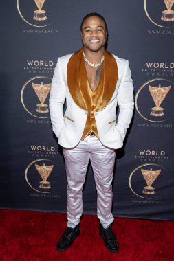 R ve B kayıt sanatçısı StaJe, The Soiree tarafından The Bourbon Room, Los Angeles, CA 'da sunulan 2024 World Entertainment Awards Afterparty' a katıldı.