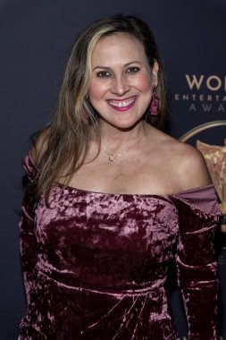 Aktris Lizette Santiago, The Soiree tarafından The Bourbon Room, Los Angeles, CA 'da sunulan 2024 Dünya Eğlence Ödülleri' ne katıldı.