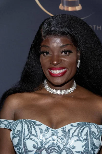 Aktris Nimi Adokiye, The Soiree tarafından The Bourbon Room, Los Angeles, CA 'da sunulan 2024 Dünya Eğlence Ödülleri' ne katıldı.