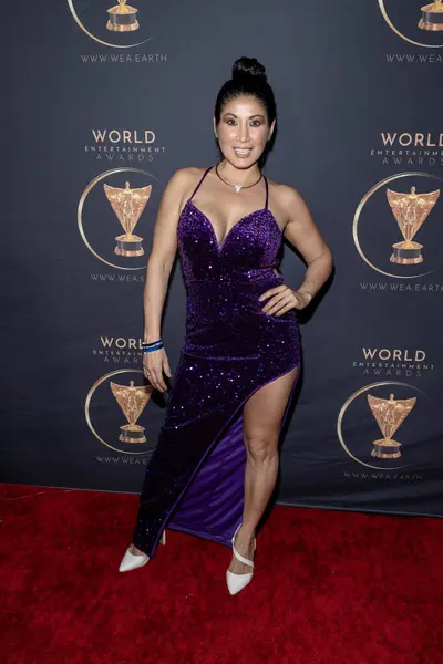 Actress Gia Salazar Attends 2024 World Entertainment Awards Afterparty Presented — Stock Photo, Image
