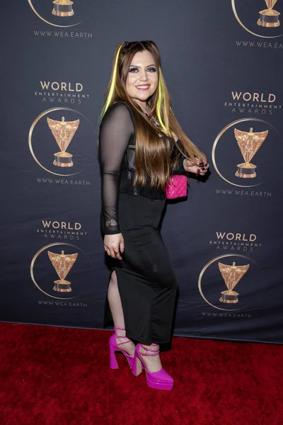 Singer Stefy Rose Attends 2024 World Entertainment Awards Afterparty Presented — Stock Photo, Image