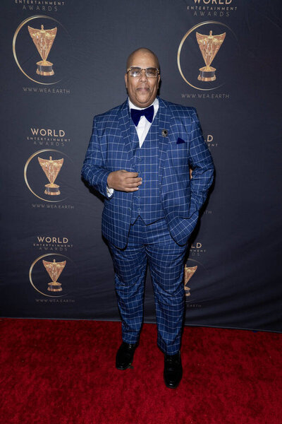 Host Bishop Larry Gaiters attends 2024 World Entertainment Awards Afterparty presented by The Soiree  at The Bourbon Room, Los Angeles, CA, February 2nd, 2024