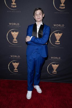 Aktör Jake Diaz, The Soiree tarafından The Bourbon Room, Los Angeles, CA 'da sunulan 2024 World Entertainment Awards Afterparty' e katıldı.