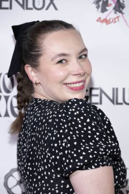 Aktris Madeline Rydberg, 5 Şubat 2024 'te Los Angeles' taki Hotel Ziggy 'de Christine Peake' in 