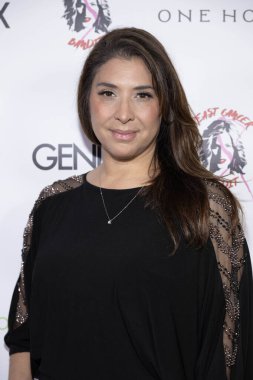 Ethereal Lash 'in sahibi Mercy Goris, 5 Şubat 2024' te Hotel Ziggy, Los Angeles 'ta Christine Peake' in 