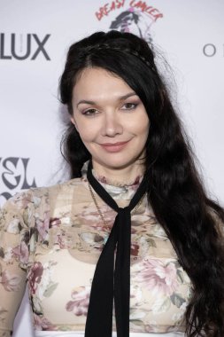 Komedyen / Oyuncu Dominika van Santen, 5 Şubat 2024 'te Los Angeles, Ziggy Oteli' nde Christine Peake 'in 