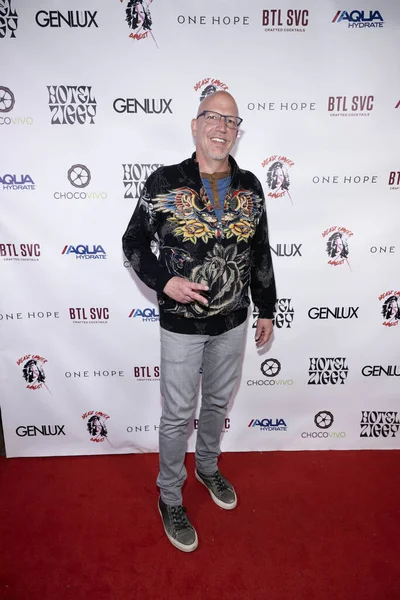 ミュージック エクセス ジェームズ マターンは ロサンゼルスのホテルジギー カリフォルニア州ロサンゼルスでクリスティン ピークのコメディショーに出席 — ストック写真