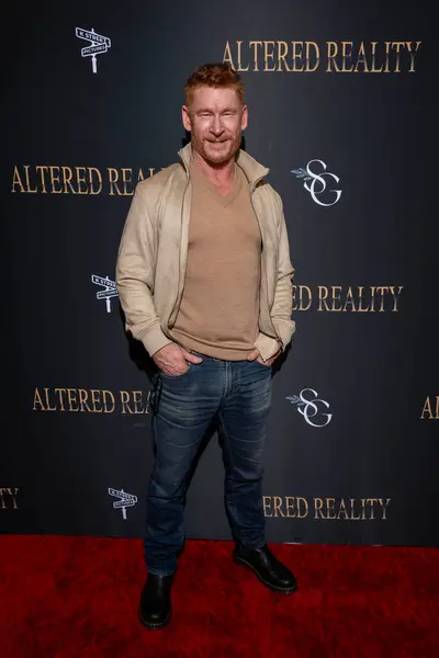 Actor Zack Ward Attends Special Screening Thriller Altered Reality Regal — Stock Photo, Image