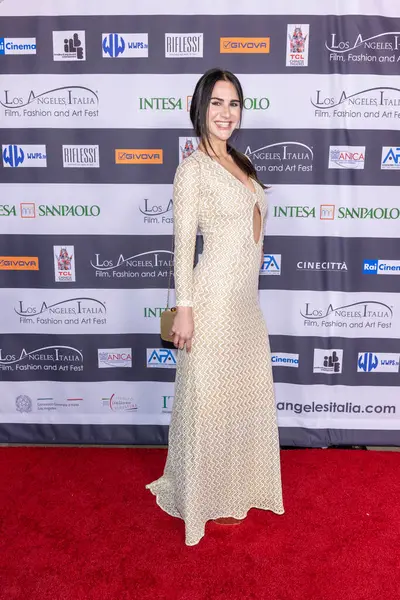 Aktris Caroline Marie TCL Çin Tiyatrosu, Los Angeles, CA, 3 Mart 2024 'te 2024 Los Angeles Italia Film, Moda ve Sanat Festivali açılış gecesine katılır.
