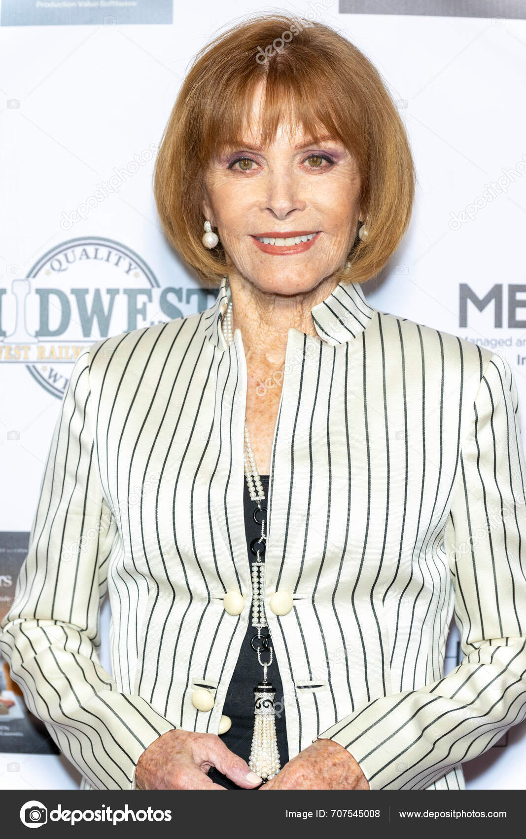 Actress Stephanie Powers Attends 2024 Annual Suzanne Delaurentiis Gala