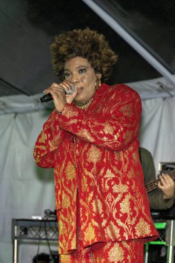 Amerikalı şarkıcı ve aktris Macy Gray 24. Geleneksel Akademi Ödülleri Töreni ve Oscar Ödül Töreni 'ne katılıyor. Mülk, Los Angeles, CA, 10 Mart 2024