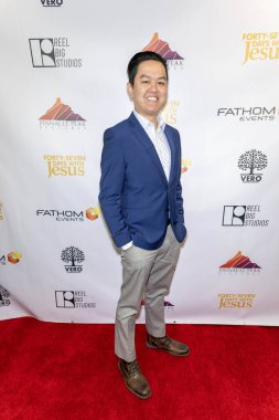 Senaryo Yöneticisi Sean D. Nguyen, 11 Mart 2024 'te AMC Burbank 16, Los Angeles, CA, Los Angeles' ta 