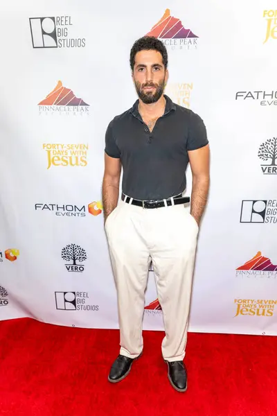 Actor Stephen Hailo Attends Los Angeles Premiere Film Forty Seven — Stock Photo, Image