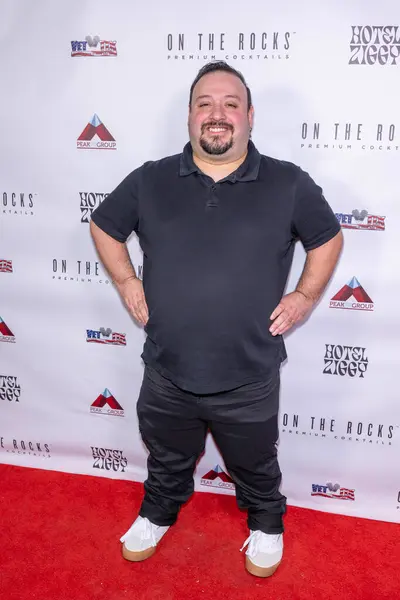 Comedian Michael Rodriguez Attends Christine Peake Cheeky Peakey Comedy Show — Stock Photo, Image