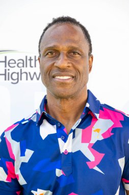 Eski NFL oyuncusu Willie Gault, 29 Nisan 2024 'te Lakeside Golf Kulübü' nde 17. George Lopez Ünlüleri Golf Klasiği 'ne katıldı.