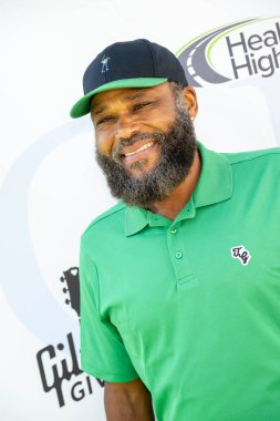Aktör Anthony Anderson, Lakeside Golf Kulübü 'nde 17. George Lopez Ünlüleri Golf Klasiği' ne katılıyor.