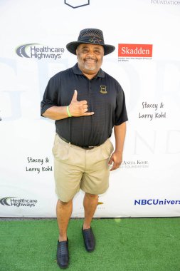 TV Kişiliği Roland Martin, Lakeside Golf Kulübü, Los Angeles, CA, 29 Nisan 2024 'te 17. George Lopez' e katıldı.