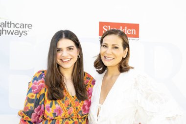 Oyuncu Maya Lopez, aktris Constance Marie Lakeside Golf Kulübü, Los Angeles, CA, 29 Nisan 2024 'te George Lopez Ünlülerin Golf Klasiği' ne katıldı.