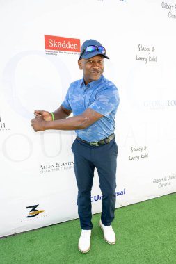 Komedyen Joe Torry, Lakeside Golf Kulübü, Los Angeles, CA, 29 Nisan 2024 'te 17. George Lopez' e katıldı.