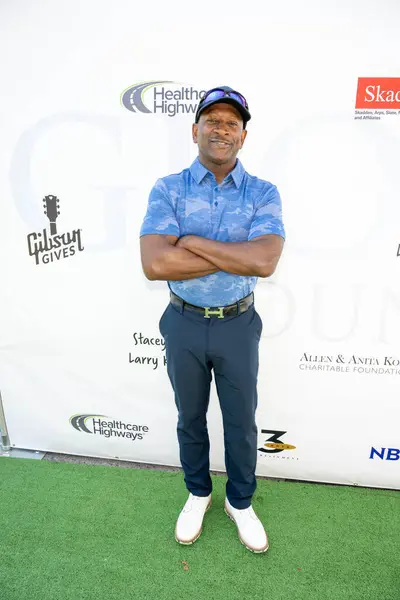 Κωμικός Joe Torry Παρευρίσκεται Στο 17Ο George Lopez Celebrity Golf Royalty Free Φωτογραφίες Αρχείου