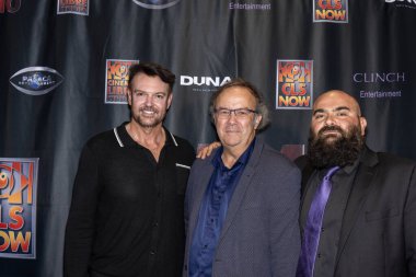 Aktör Eric St. John, Yönetmen / Yazar Philippe Diaz, Aktör Hamzah Saman 