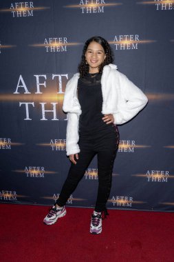 Aktris Ariella Byrd, Look Cinema Glendale, Los Angeles, CA, 30 Mayıs 2024 'te LoveXO tarafından sunulan 