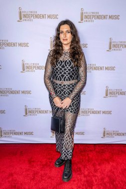 Şarkıcı Leah Capelle, AVALON Hollywood ve Bardot, Los Angeles, CA, 18 Temmuz 2024 'te 2024 Hollywood Bağımsız Müzik Ödülleri' ne katıldı.