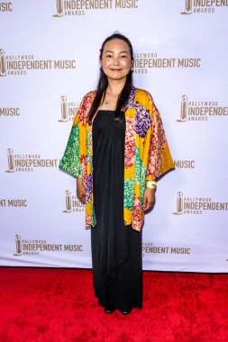 Besteci Utako Toyama, AVALON Hollywood ve Bardot, Los Angeles, CA, 18 Temmuz 2024 'te Hollywood Bağımsız Müzik Ödülleri' ne katıldı.