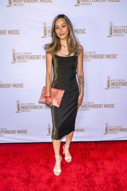 Şarkıcı Carly Lyman, AVALON Hollywood ve Bardot, Los Angeles, CA, 18 Temmuz 2024 'te 2024 Hollywood Bağımsız Müzik Ödülleri' ne katıldı.