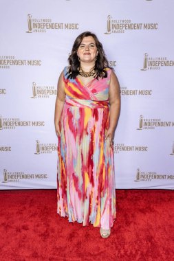 Şarkıcı Savannah Brister, AVALON Hollywood ve Bardot, Los Angeles, CA, 18 Temmuz 2024 'te 2024 Hollywood Bağımsız Müzik Ödüllerine katıldı.