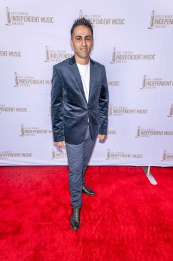 Şarkı yazarı Vahagn Stepanyan, AVALON Hollywood ve Bardot, Los Angeles, CA, 18 Temmuz 2024 'te Hollywood Bağımsız Müzik Ödülleri' ne katıldı.