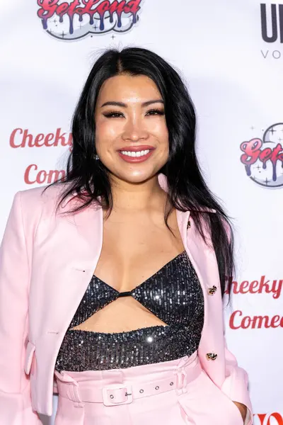 stock image Comedian Jiaoying Summers attends Christine Peake's 'Cheeky Peakey's Comedy Show August 2024'  at Hotel Ziggy, Los Angeles, CA, August 12th, 2024