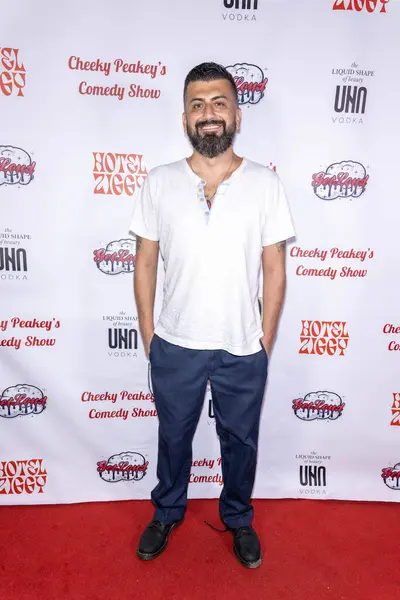 stock image Comedian Luis Noriega  attends Christine Peake's 'Cheeky Peakey's Comedy Show August 2024'  at Hotel Ziggy, Los Angeles, CA, August 12th, 2024