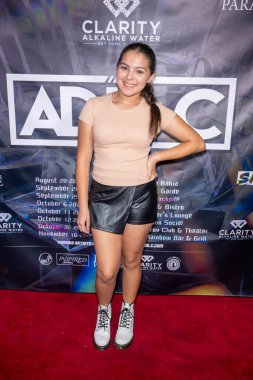 Aktris / Etkilendirici Brielle Lopez 28 Ağustos 2024 'te Club Bahia, Los Angeles' taki ADIL C 'Aura' Los Angeles Tour and Music Release Party 'ye katıldı.