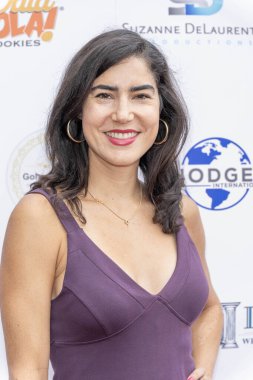 Aktris ve TV sunucusu Natalia Bilbao, 15 Eylül 2024 'te Lucy' nin Kuaför Salonu 'nda Suzanne DeLaurentiis' in 76.