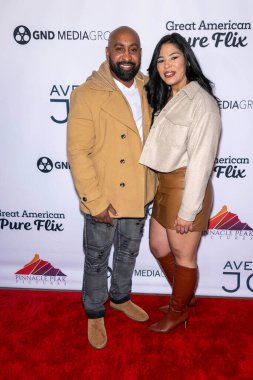 Aktör Exie Booker, TCL Çin Tiyatrosu, Los Angeles, CA, 1 Ekim 2024 'te AVERAGE Joe' nun dünya prömiyerine katıldı.